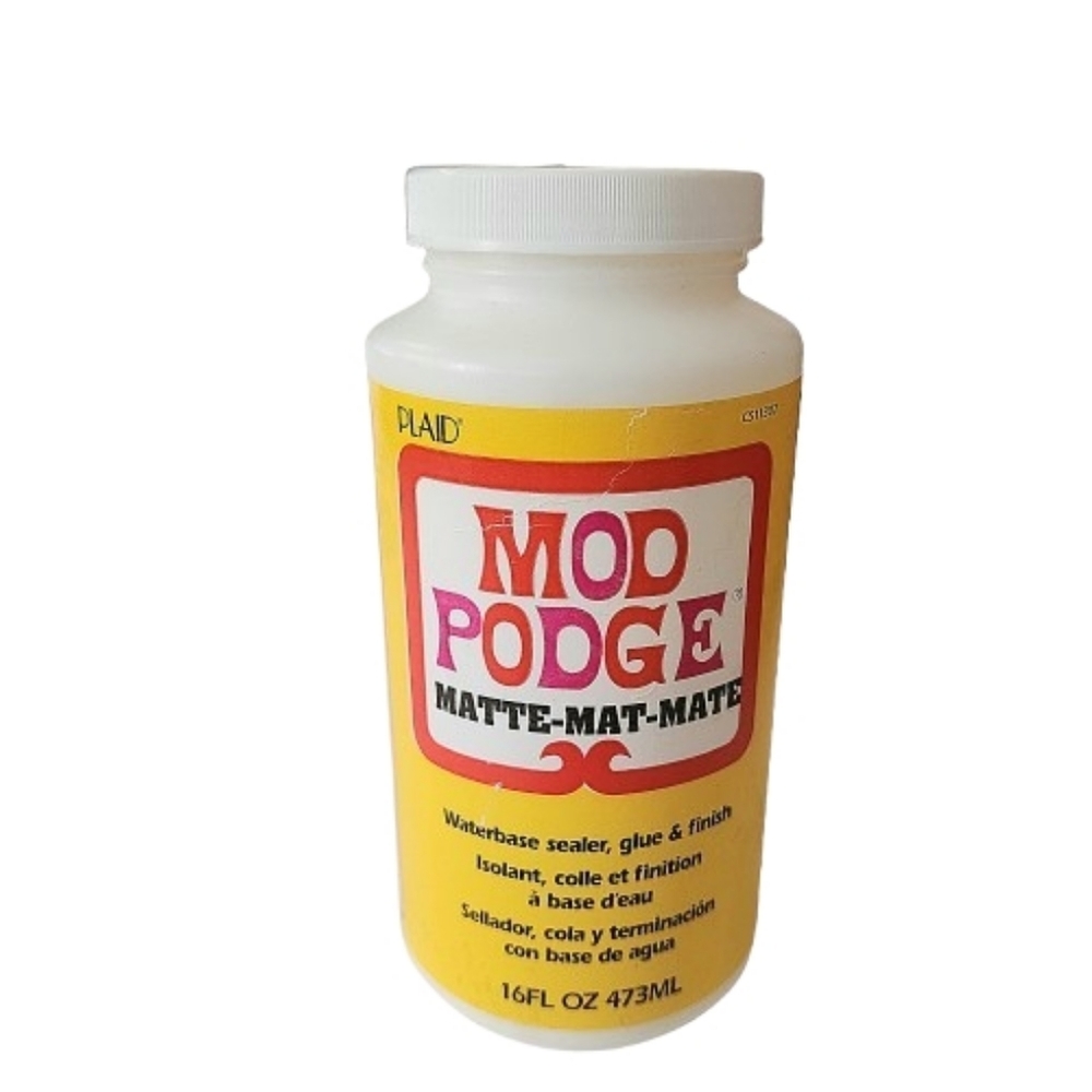 White 16FL OZ Mod Podge Matte Finish Sealer